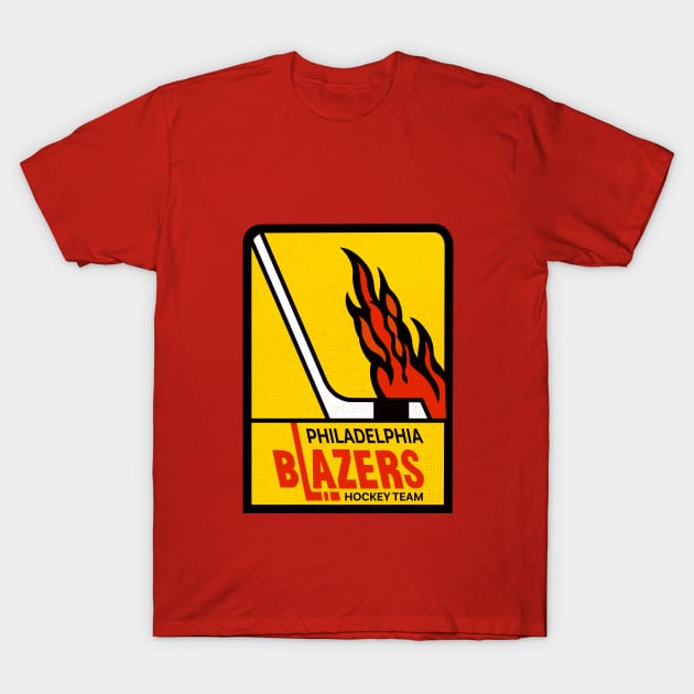 Short-lived Philadelphia Blazers Hockey 1972 T-Shirt by LocalZonly